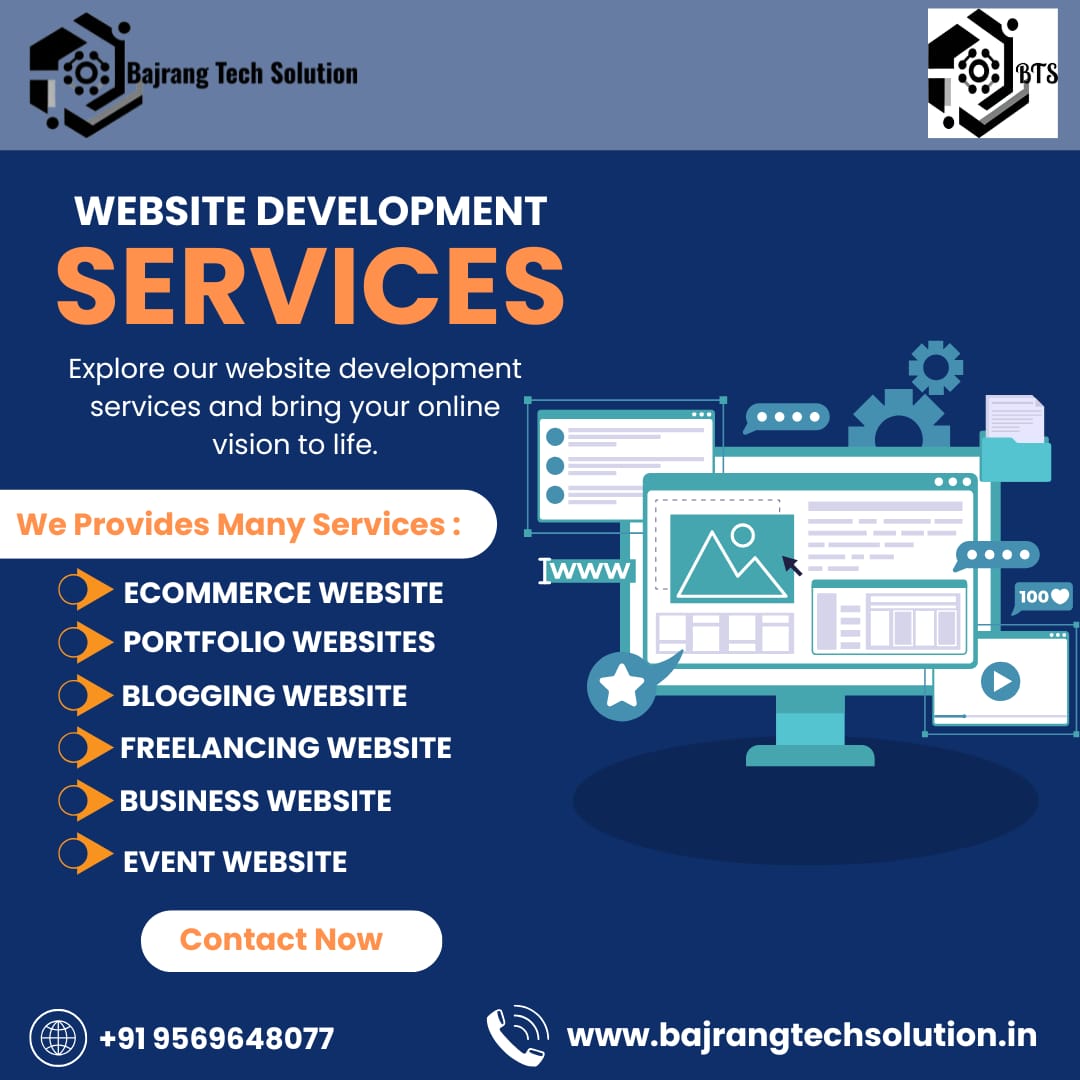 Latest Trends in Web Design - Insights from Bajrang Tech Solution